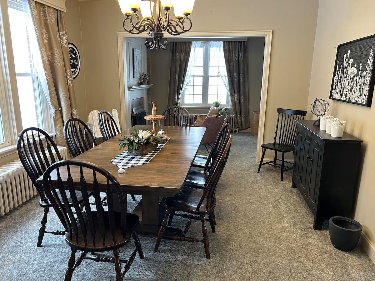 Dining room, The Windmill House