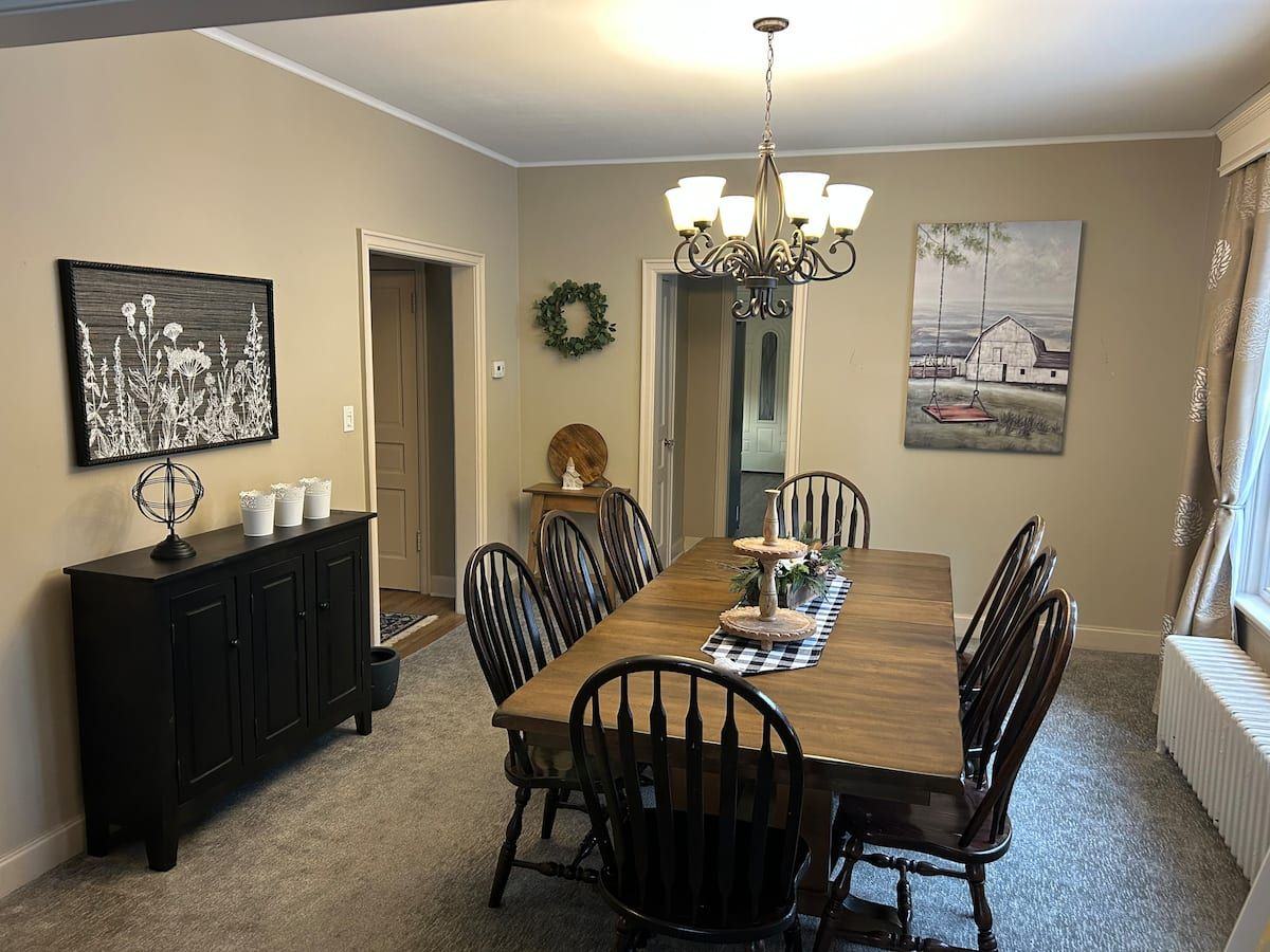 Dining room, The Windmill House